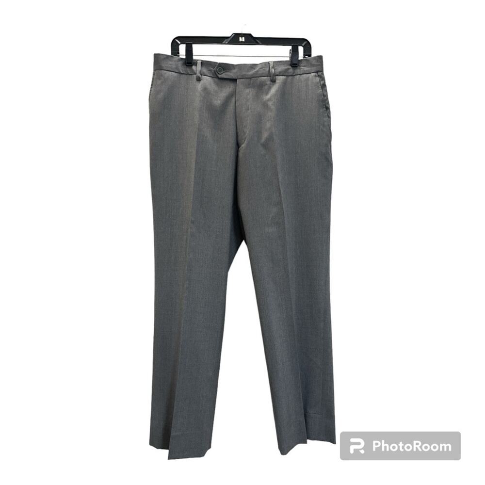 Tollegno 1900 Super 100’s 100% Wool Dress Pants Made in Italy  Size 34